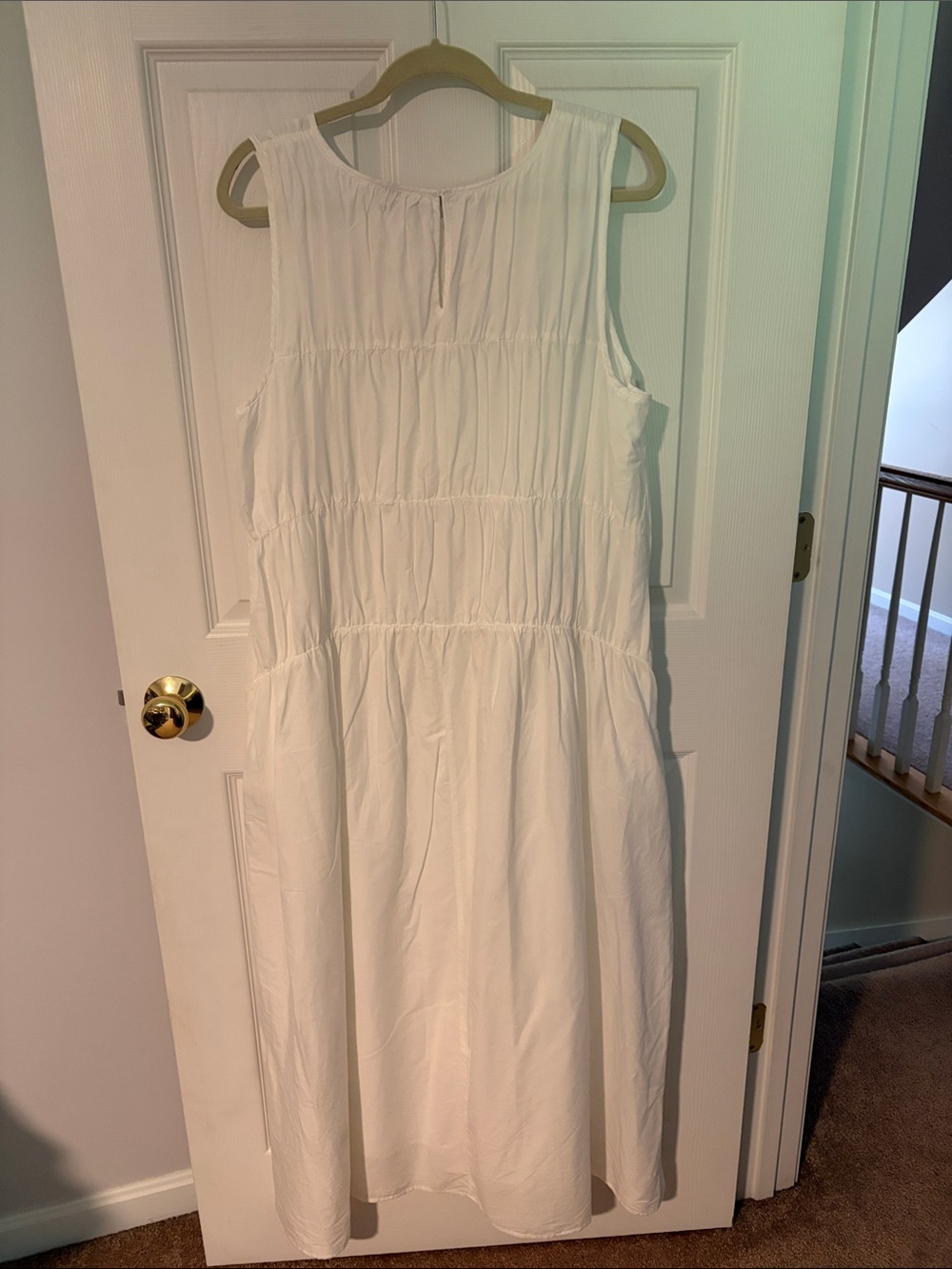 Universal Thread White Tiered MIDI Dress - Picture 5 of 5